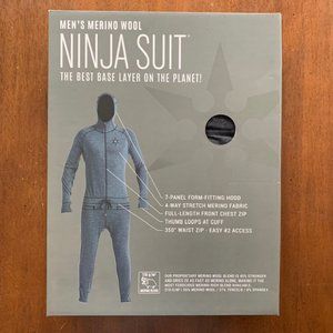 Brand New - Airblaster Men's *Merino Wool* Ninja Suit, Black